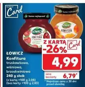 Kaufland Konfitura brzoskwiniowa Łowicz oferta