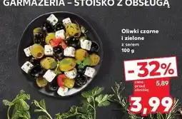 Kaufland Oliwki czarne i zielone z serem feta oferta