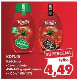 Kaufland Ketchup pikantny z piekła rodem Kotlin oferta