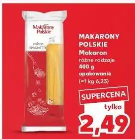 Kaufland Makaron spaghetti Makarony Polskie oferta