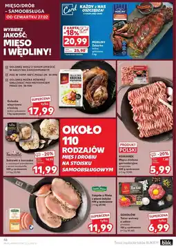 Kaufland Żeberka wieprzowe wolno gotowane Morliny oferta