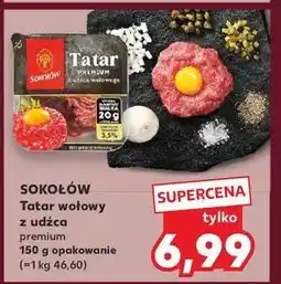 Kaufland Tatar wołowy ekstra Sokołów oferta