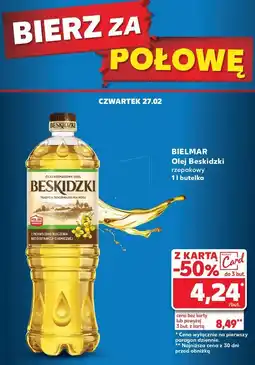 Kaufland Olej Beskidzki oferta