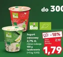 Kaufland Jogurt truskawkowy K-Classic Bio oferta