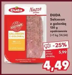 Kaufland Salceson z golonką Silesia Duda oferta