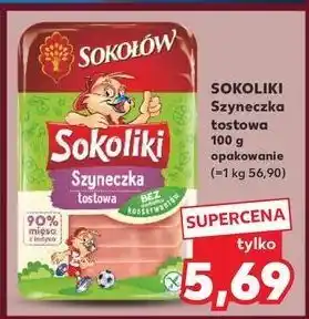 Kaufland Szyneczka tostowa z indyka Sokołów Sokoliki oferta