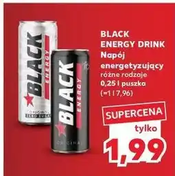 Kaufland Napój energetyczny zero sugar Black Energy oferta