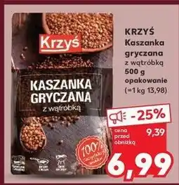 Kaufland Kaszanka gryczana z wątróbką Masarnia Krzyś oferta