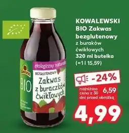 Kaufland Żywy zakwas z buraczków ćwikłowych Kowalewski oferta