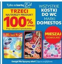 Kaufland Kostka do wc róża Domestos oferta