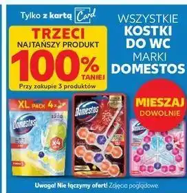 Kaufland Kostka do wc róża Domestos oferta