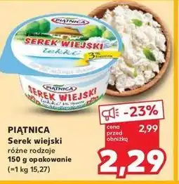 Kaufland Serek lekki Piątnica Wiejski oferta