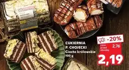 Kaufland Ciasto królewskie Chojecki oferta