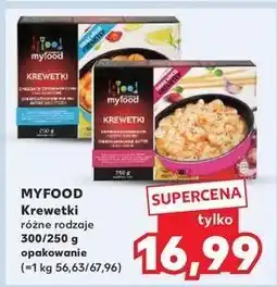 Kaufland Krewetka z masłem cytrynowym chilli Myfood oferta