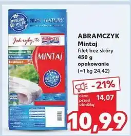 Kaufland Mintaj filet Abramczyk oferta