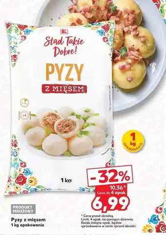 Kaufland Pyzy z mięsem K-Classic Stąd Takie Dobre! oferta