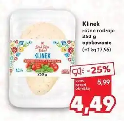 Kaufland Twaróg klinek z pomidorami i bazylią K-Classic Stąd Takie Dobre! oferta