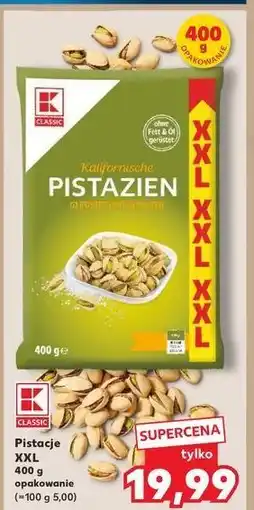 Kaufland Pistacje prażone solone K-Classic oferta