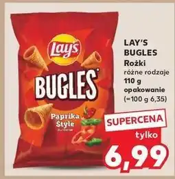 Kaufland Chipsy nacho cheese Lay's Bugles oferta