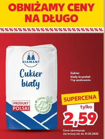 Kaufland Cukier biały Diamant oferta