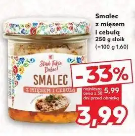 Kaufland Smalec z mięsem i cebulą K-Classic Stąd Takie Dobre! oferta