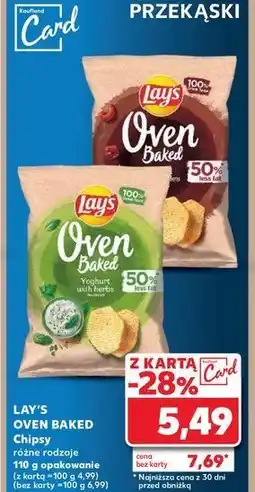 Kaufland Chipsy grillowane warzywa Lay's Oven Baked (Prosto Z Pieca) oferta