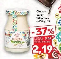 Kaufland Chrzan tarty K-Classic Stąd Takie Dobre! oferta