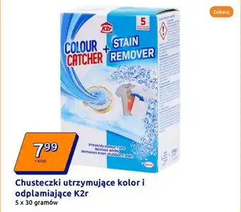 Action Chusteczki utrzymujące kolor i odplamiające K2r oferta