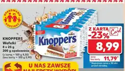 Kaufland Wafelek Knoppers oferta