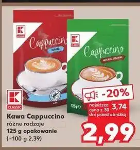 Kaufland Cappuccino orzechowe K-Classic oferta