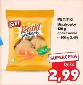 Kaufland Biszkopty San Petitki oferta