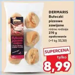 Kaufland Bułeczki pizzowe zawijane salami Dermaris oferta