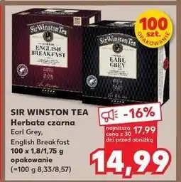 Kaufland Herbata Sir William's Tea oferta