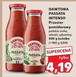 Kaufland Passata intense zioła włoskie Dawtona oferta