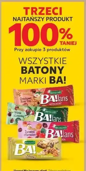 Kaufland Baton 5 orzechów Bakalland Ba! oferta