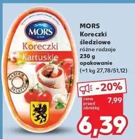 Kaufland Koreczki kartuskie Mors Ryby oferta