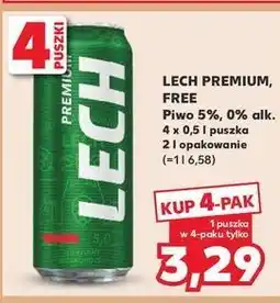 Kaufland Piwo Lech Free oferta