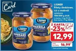 Kaufland Makrela opiekana w zalewie octowej Lisner oferta