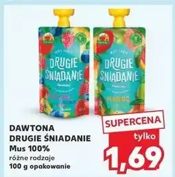 Kaufland Mus mango jabłko Drugie Śniadanie oferta