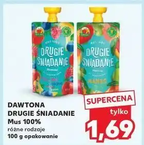 Kaufland Mus mango jabłko Drugie Śniadanie oferta