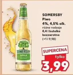 Kaufland Piwo Somersby Apple oferta