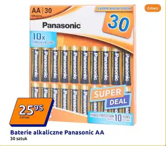 Action Baterie alkaliczne Panasonic AA oferta