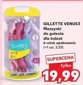 Kaufland Maszynki do golenia mix kolor Gillette Venus 3 oferta