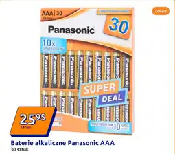 Action Baterie alkaliczne Panasonic AAA oferta