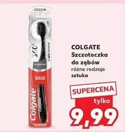 Kaufland Szczoteczka do zębów charcoal Colgate 360 oferta