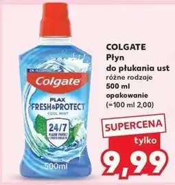 Kaufland Płyn do ust cool mint Colgate Plax oferta