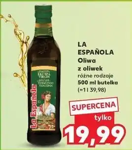 Kaufland Oliwa extra virgin La Espanola oferta