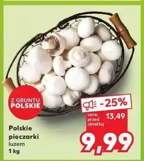 Kaufland Pieczarki polskie oferta