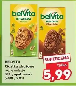 Kaufland Ciastka zbożowe kakaowe Belvita oferta