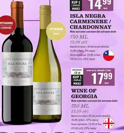 Biedronka Wino Isla Negra Chardonnay oferta